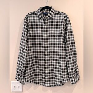 🔥Polo Ralph Lauren Black and White Plaid Shirt🔥